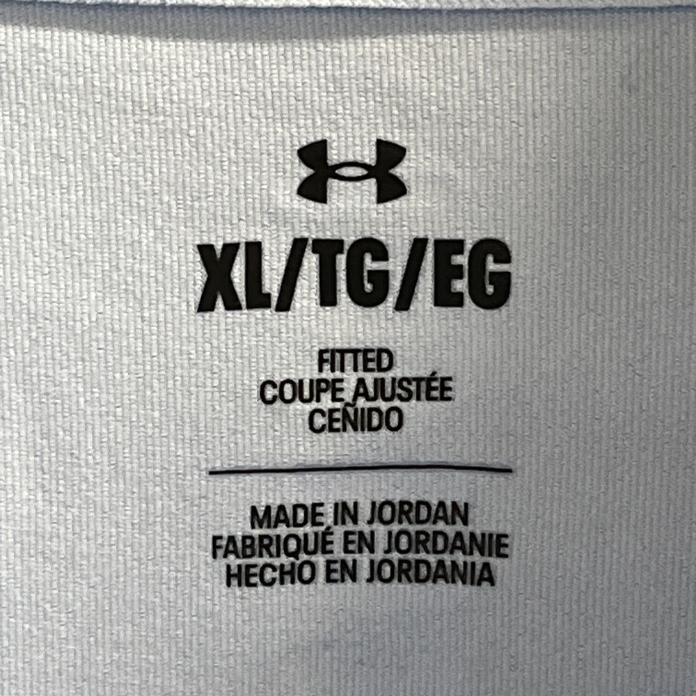 Under Amour UA Launch Pro Half Zip Pullover‎ Womens XL Light Blue Performance - Picture 7 of 11